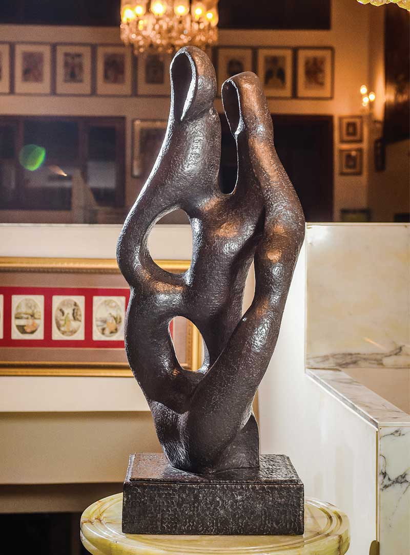 lovers-bronze