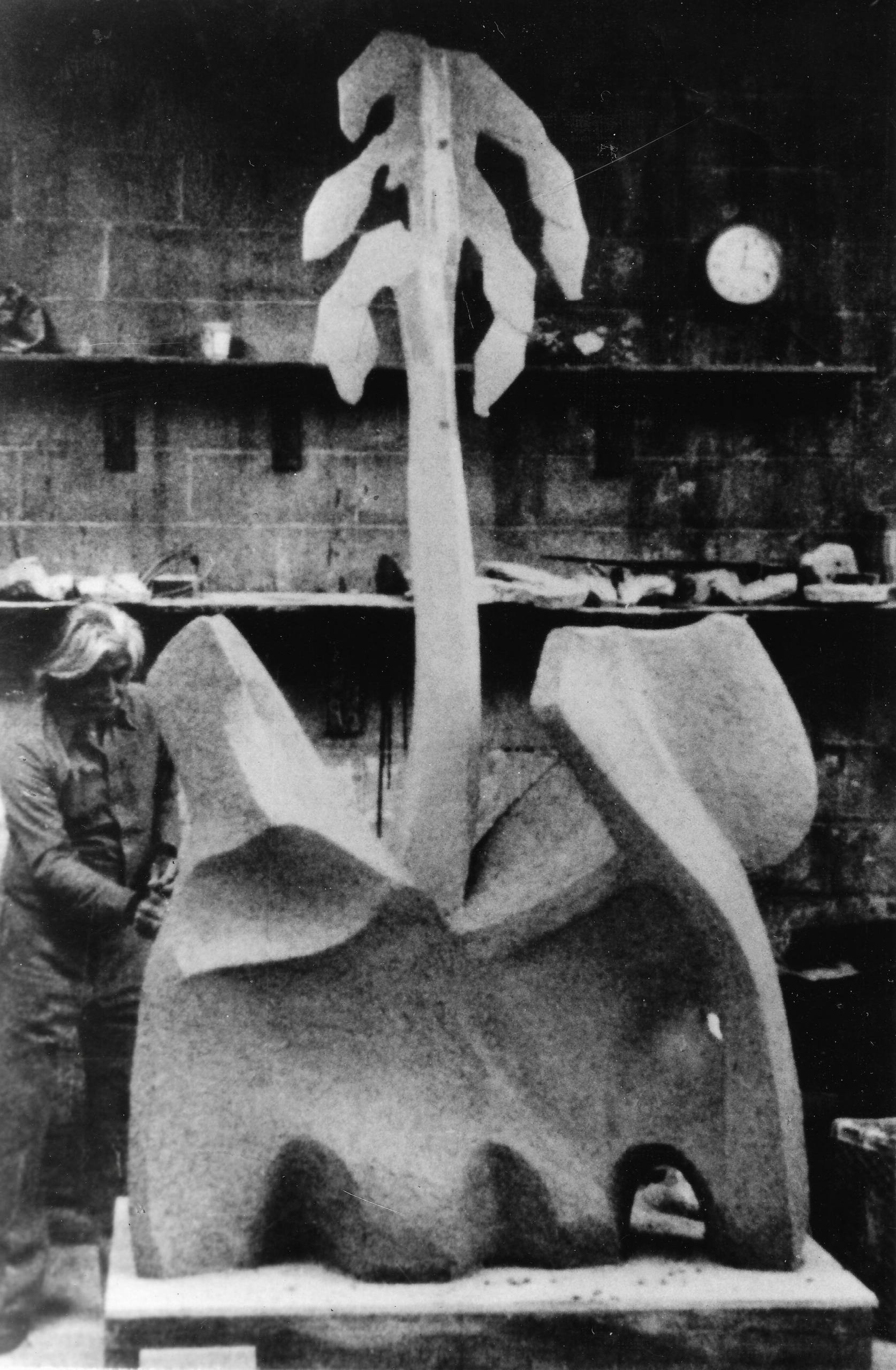 Tree of Love, Sculpture mold in the Modern Art Foundry in New York