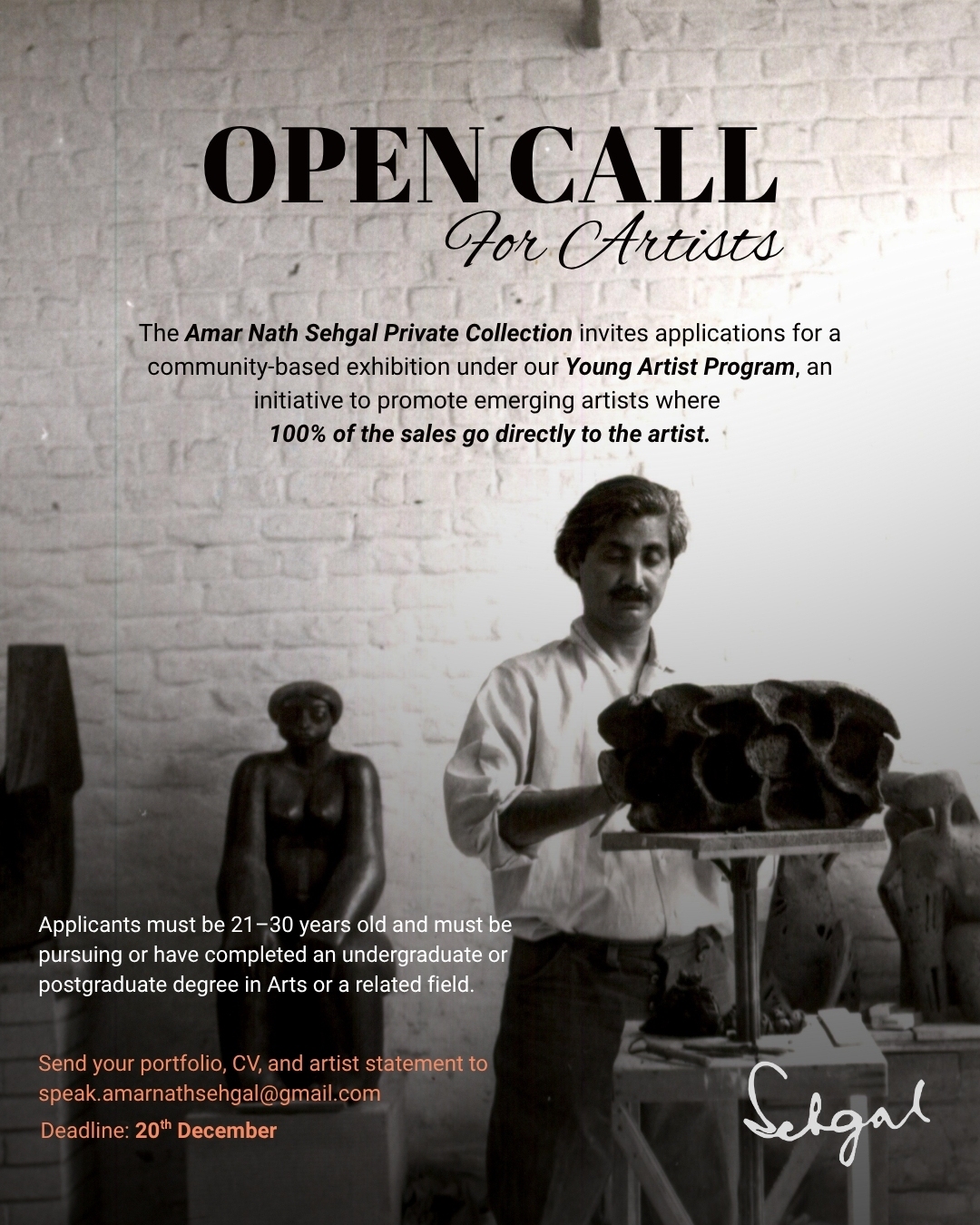 OPEN CALL FOR ARTIST